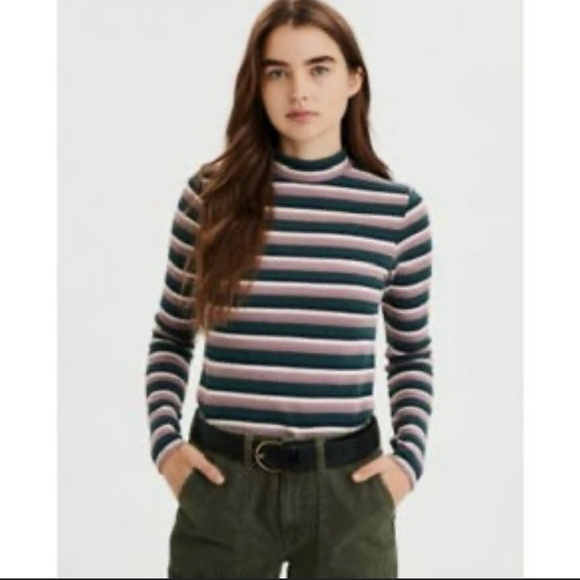 American Eagle Striped long sleeve XL - Picture 2 of 5